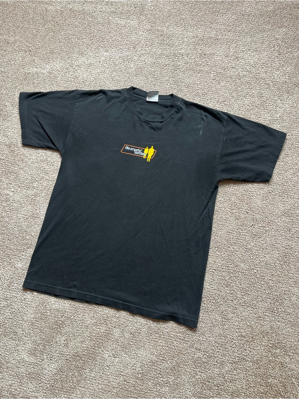 VTG 90s The Crystal Method "Got Meth?" Faded Black Electronic Band Tee - Picture 2 of 8